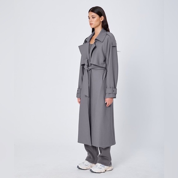 Atoir Stone Trench Coat XS *BNWT* - Picture 5 of 8